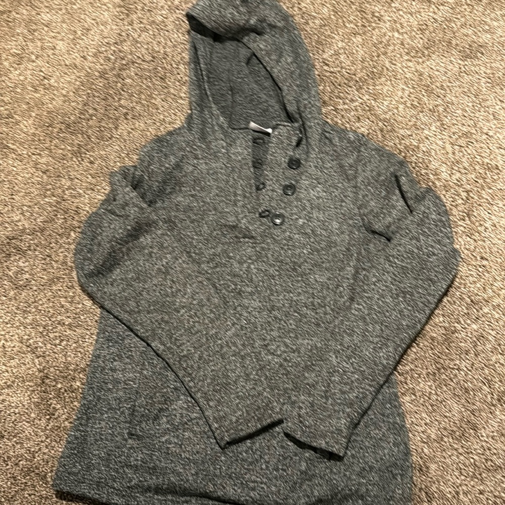 Columbia Knit Hoodie- size large. True to size. Cozy.